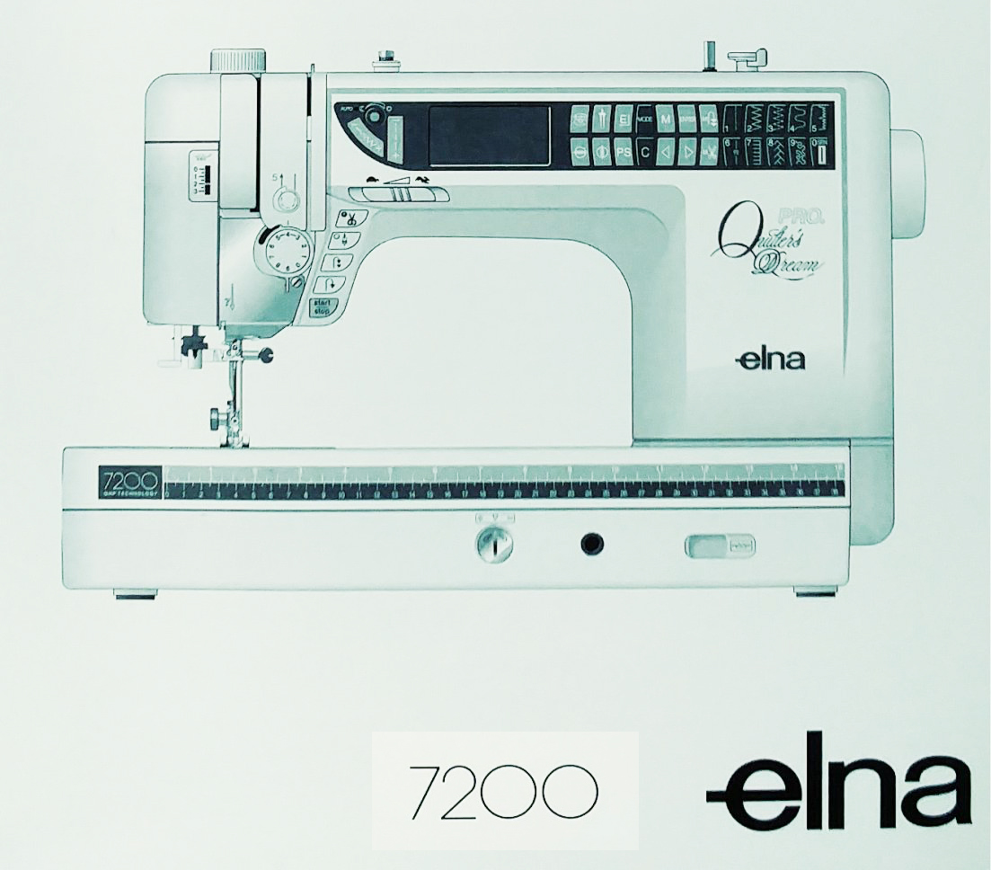 Elna 7200 Workshop Service & Repair Manual